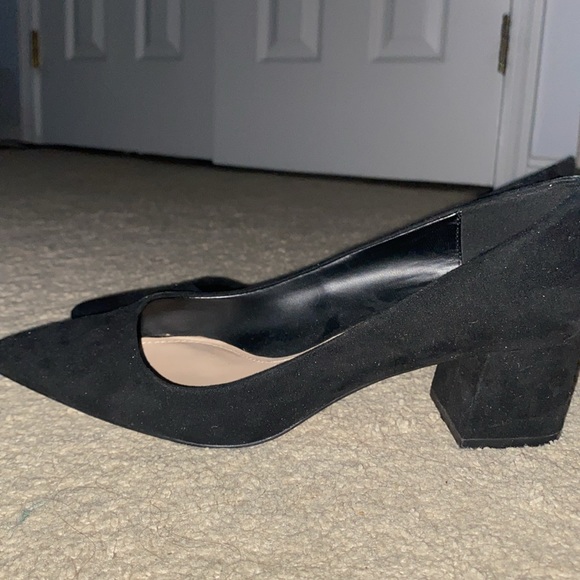 Mango black suede shoes 8 - Picture 2 of 7